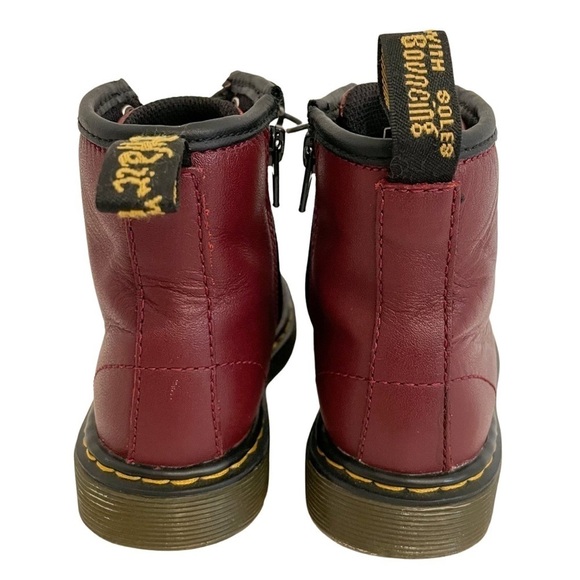 Dr Martens Toddler 1460 Softy T Leather Boots 10 - Picture 2 of 7
